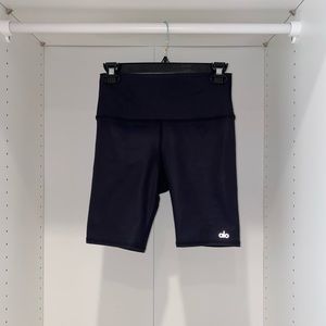 COPY - Black High-Waist Biker Short ALO